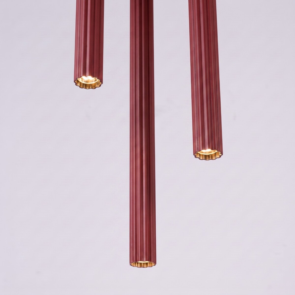 Lampa wisząca ARCHE 3P burgund