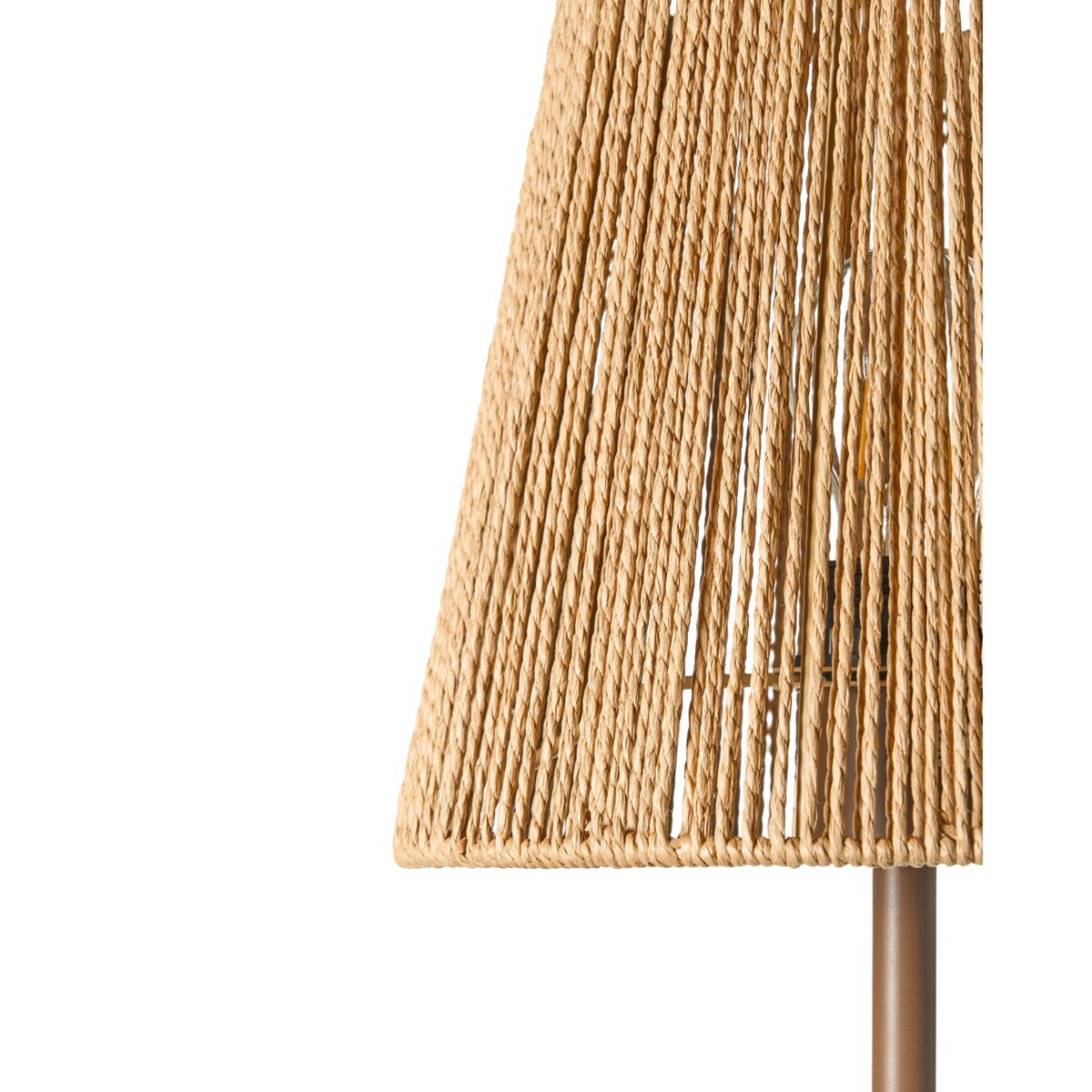 Lampa podłogowa HANGER Metal Brązowy