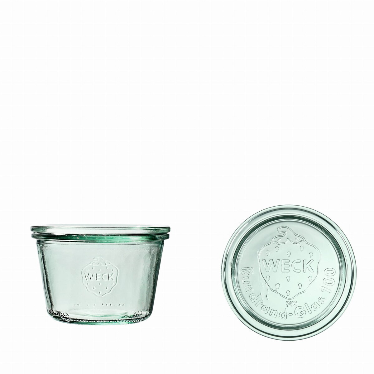 Weck Słoik Mold 370 ml z pokrywą - op. 6 szt