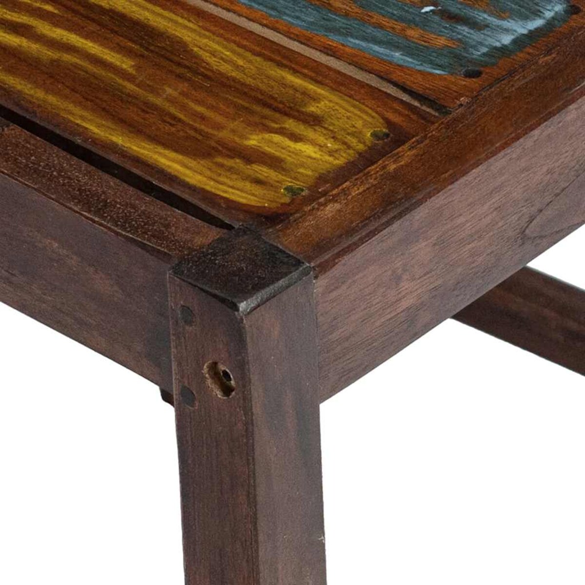 vidaXL Krzesła stołowe, 2 szt., lite drewno z odzysku