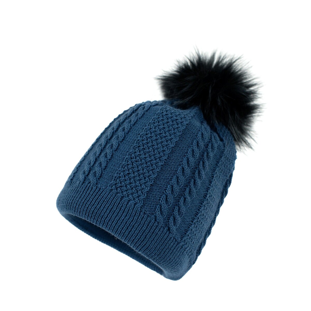 Czapka Ula Niebieska Niebieski, Uniwersalny