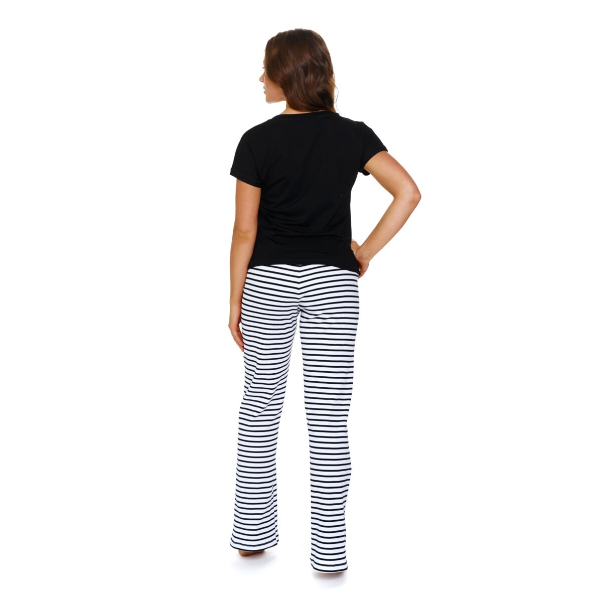 Doctor Nap Czarna piżama damska - XL