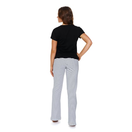 Doctor Nap Czarna piżama damska - XL