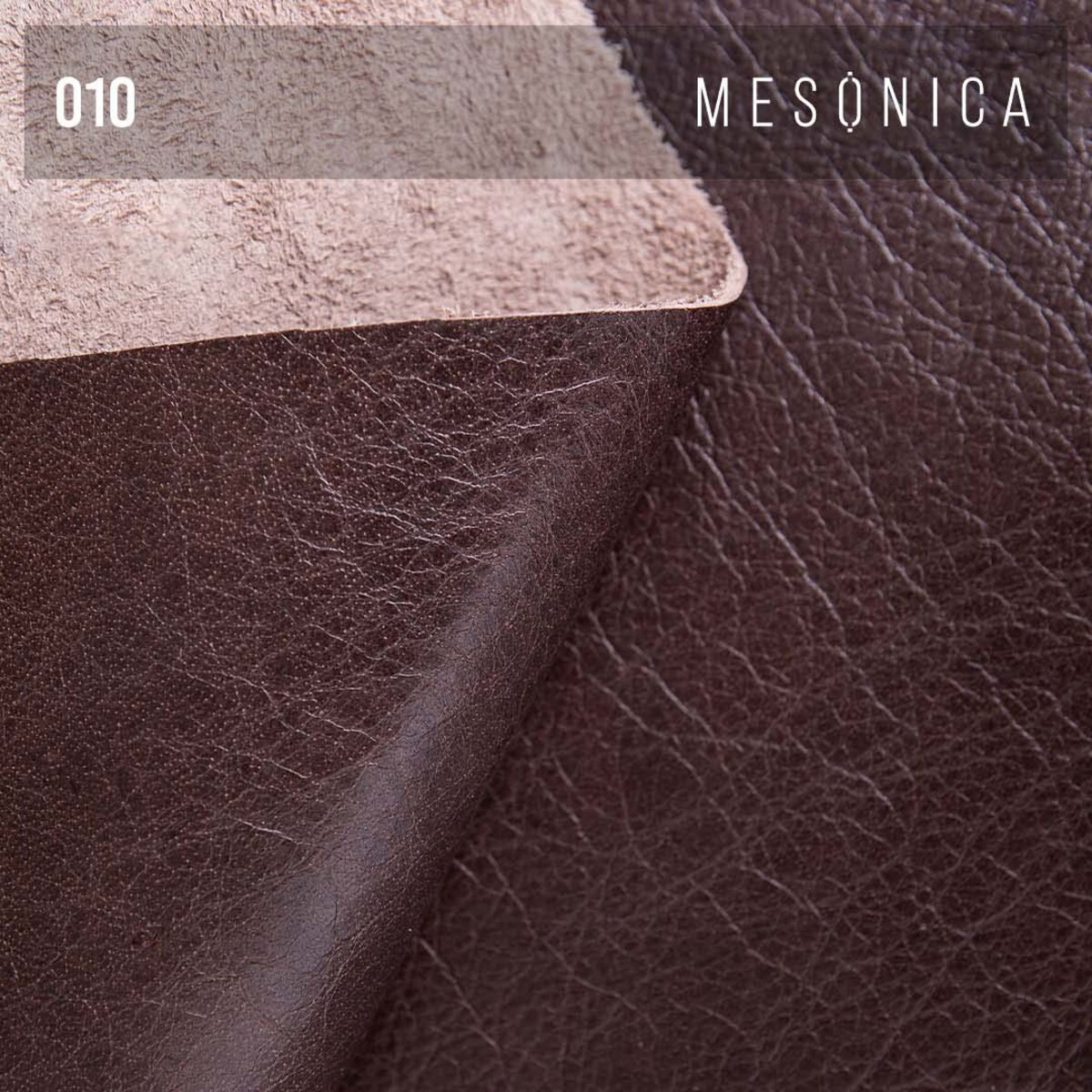 Sofa 2-osobowa Puzo - ciemnobrązowa vintage