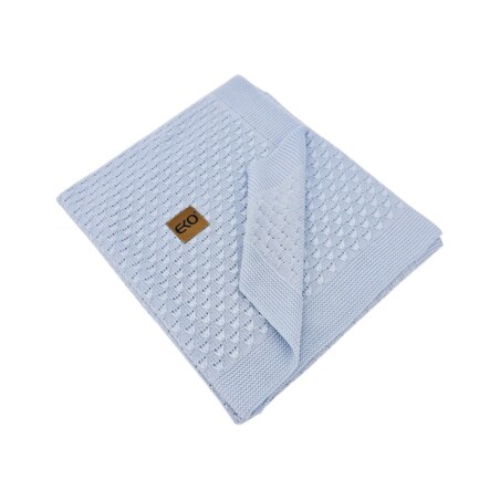 Kocyk bambusowy dla dziecka BŁĘKIT