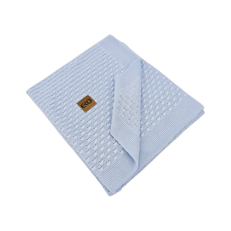 Kocyk bambusowy dla dziecka BŁĘKIT