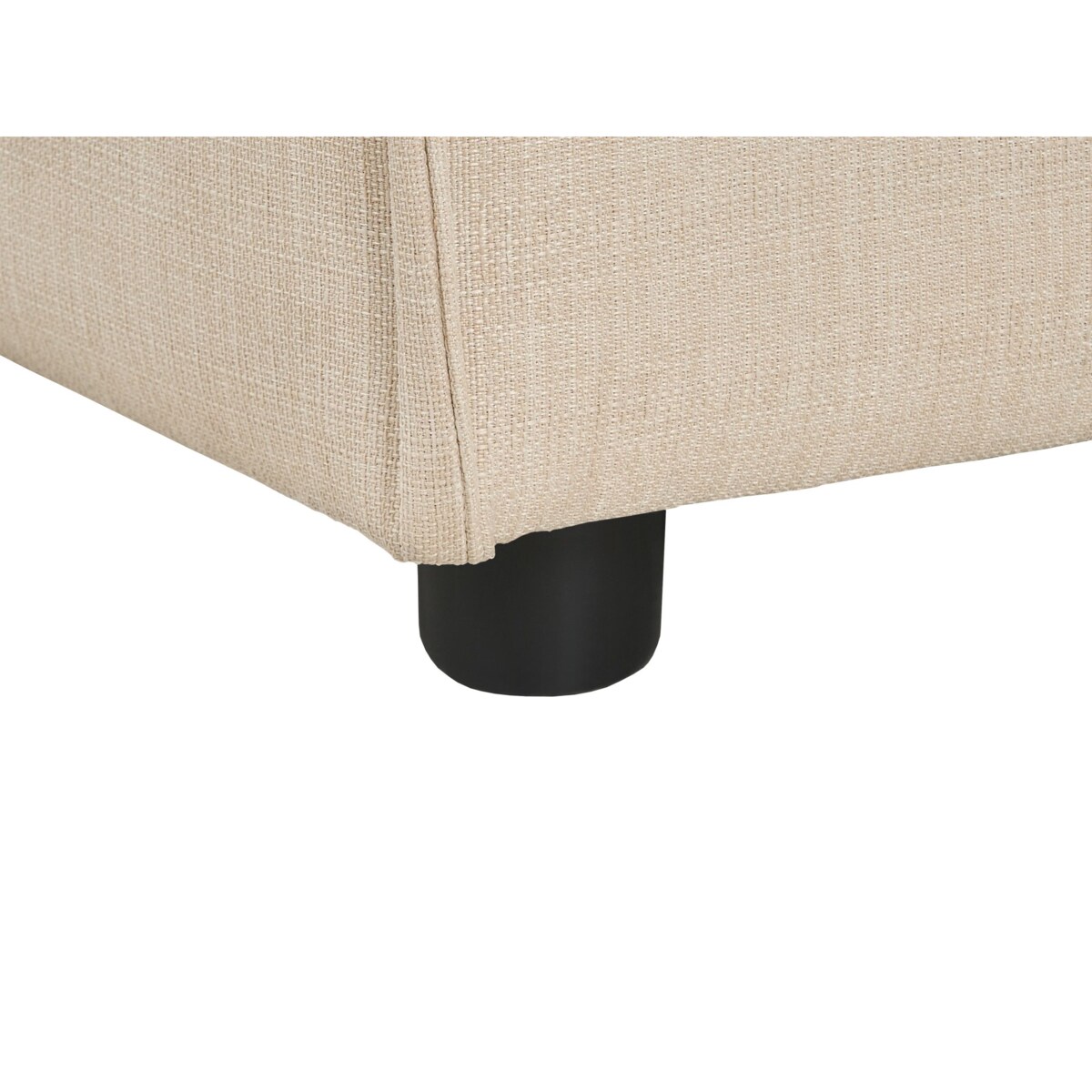 Otomana ARDAL Beżowy Tkanina