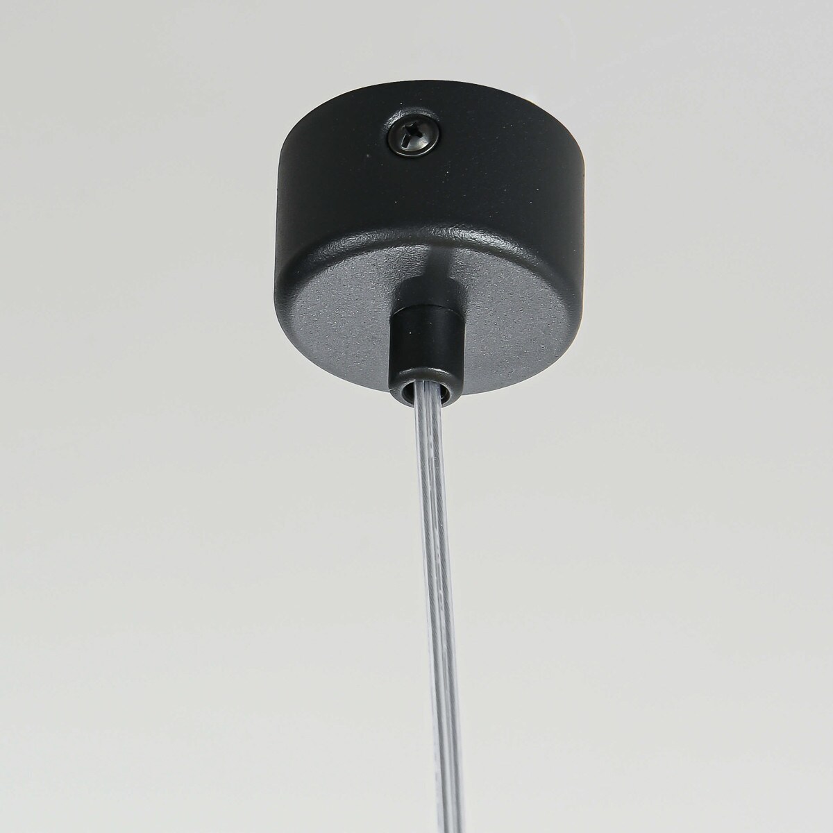 Minimalistyczna lampa wisząca Lungo do przedpokoju czarna