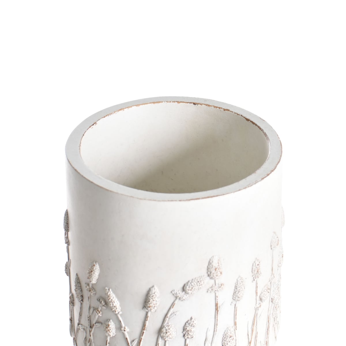 Doniczka na nóżkach JANINA Ceramika 24 cm Złamana biel