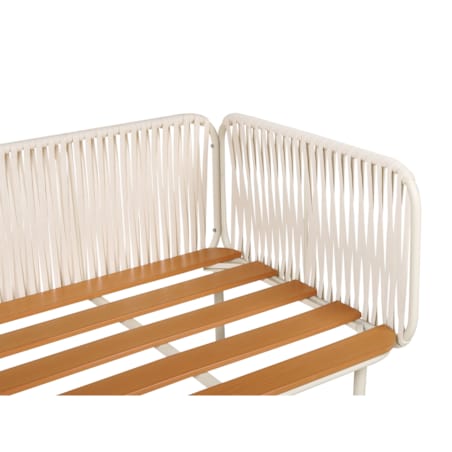 Duży zestaw wypoczynkowy Aluminium Szary SENISE