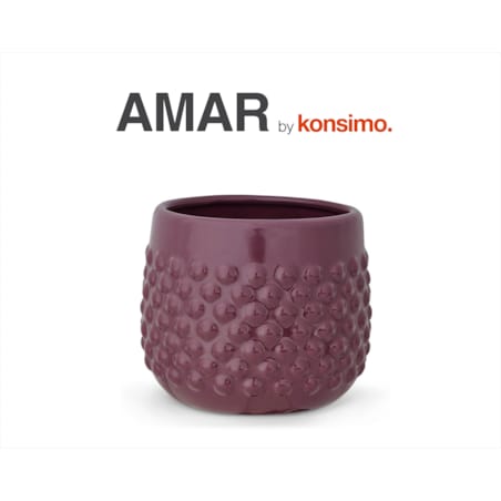 Konsimo AMAR Osłonka do kwiatów, fioletowy