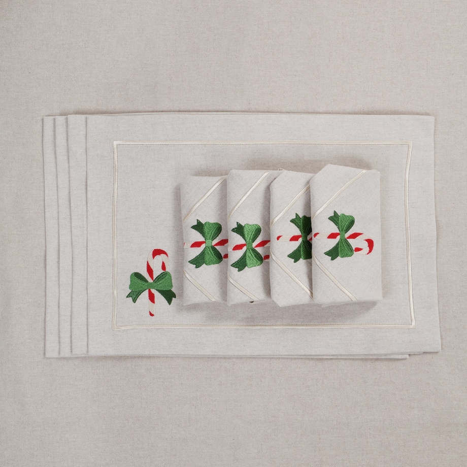 Serwetki Candy Cane Mirha - 4 sztuki