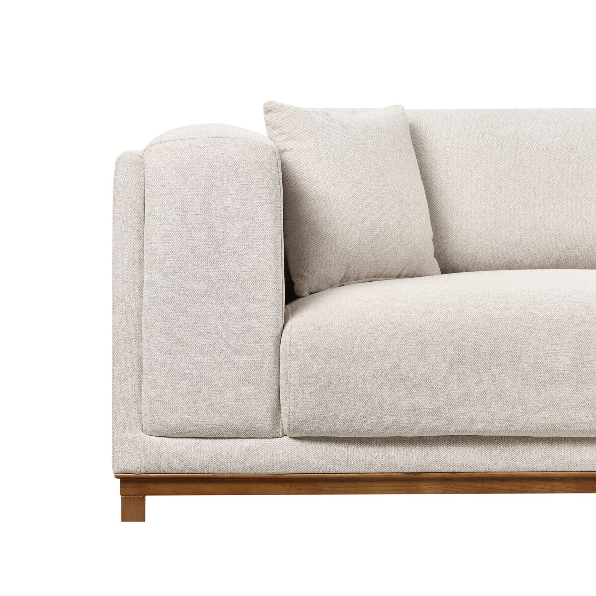 Sofa 4-osobowa beżowa VENG