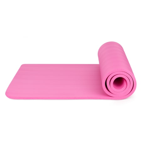 Mata Fitness 183x61 cm do jogi i ćwiczeń FUNFIT różowa