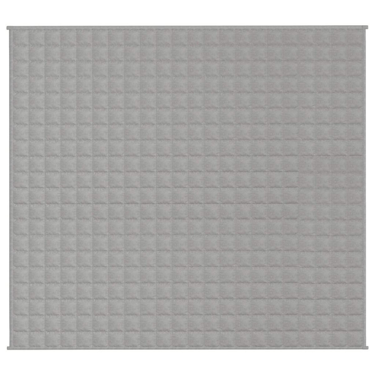 vidaXL Koc obciążeniowy, szary, 200x225 cm, 13 kg, tkanina