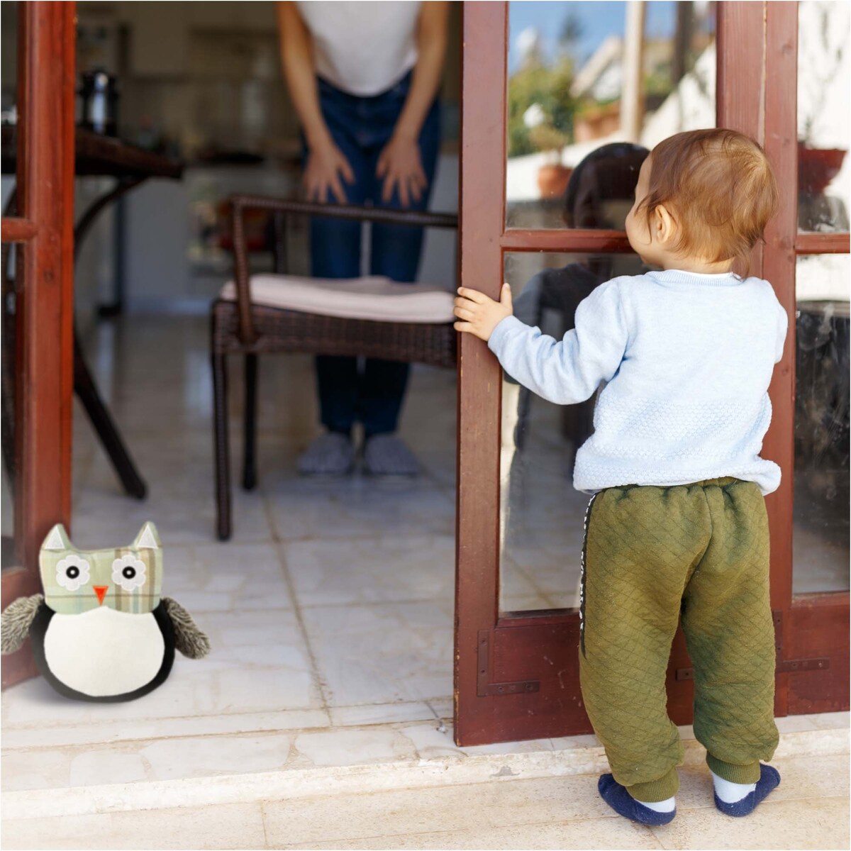 Stoper Do Drzwi Odbojnik Blokada Do Pokoju Dziecka Prezent Sowa