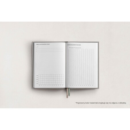 AKADEMICKI PLANNER KSIĄŻKOWY. PLANER STUDENTA. BLACK OPIUM