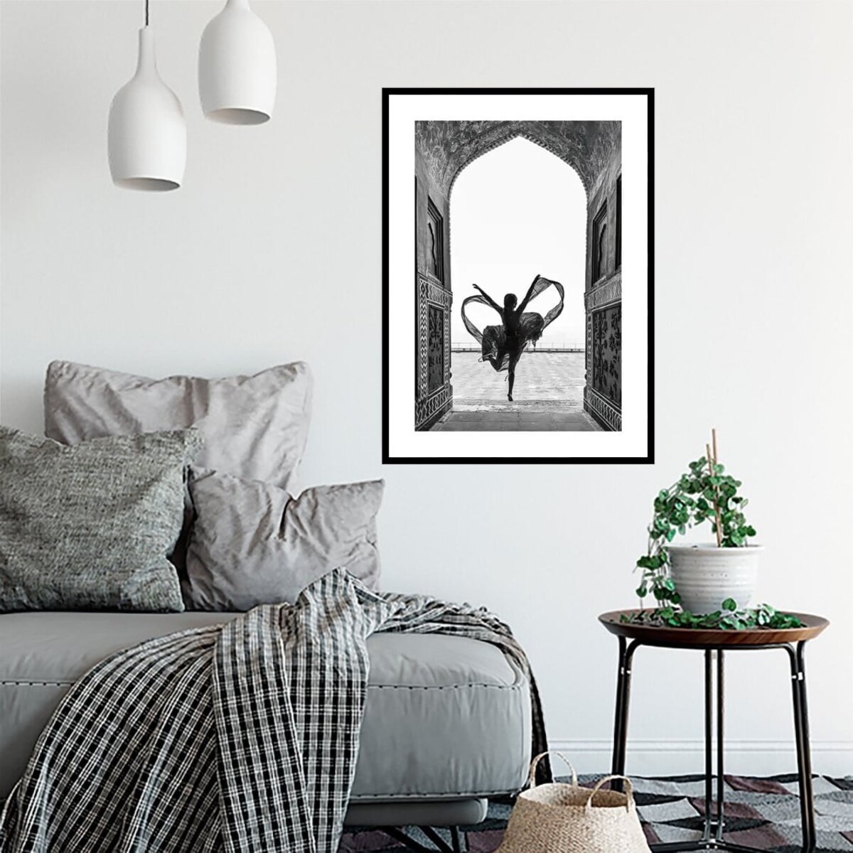 Poster Story, Plakat, Obraz - Łuk Taj Mahal, wymiary 60 x 84 cm