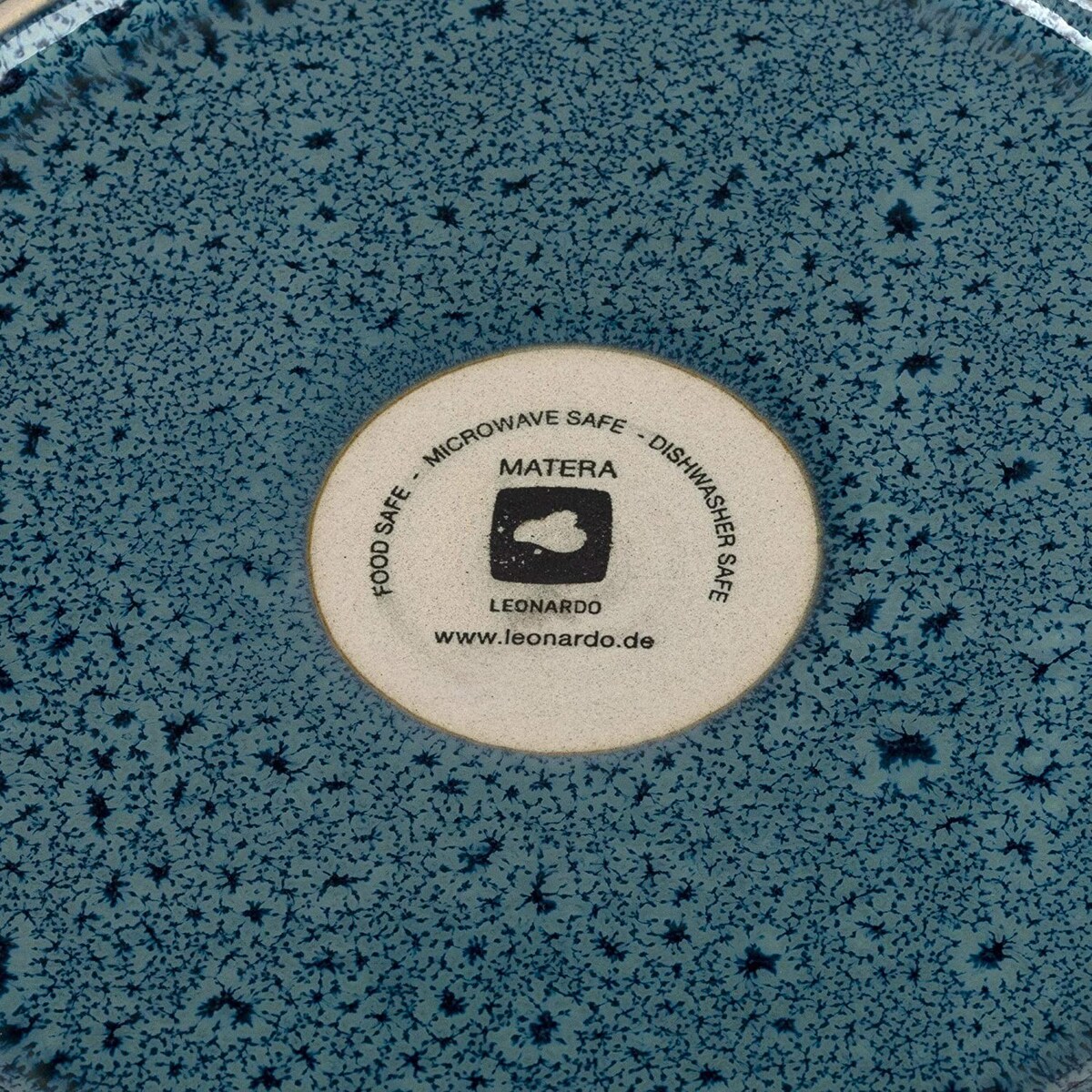 Talerz płaski 27cm niebieski 6szt MATERA