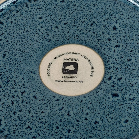 Talerz płaski 27cm niebieski 6szt MATERA