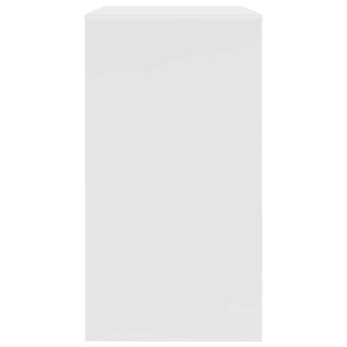 vidaXL Biurko z półką Biały 77,5 x 43 x 79 cm Materiał drewnopochodny