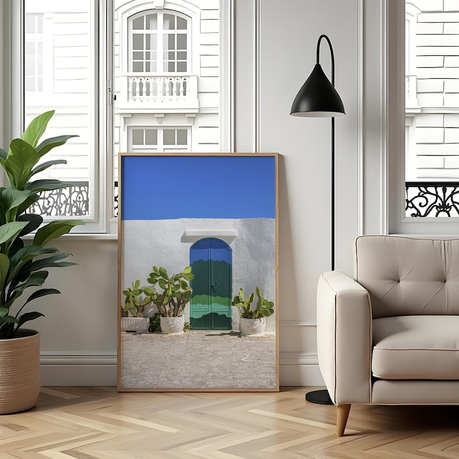 plakat drzwi apulia włochy 50x70