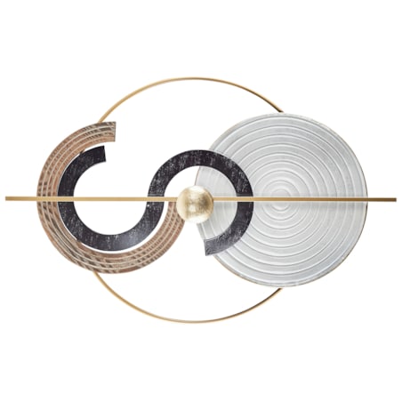 Dekoracja ścienna BRAGA Metal Kolorowy 55 cm