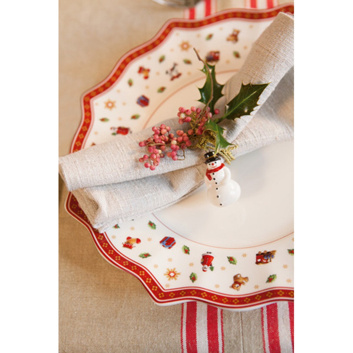 Talerz płaski Toy’s Delight Christmas, 29 cm, Villeroy & Boch