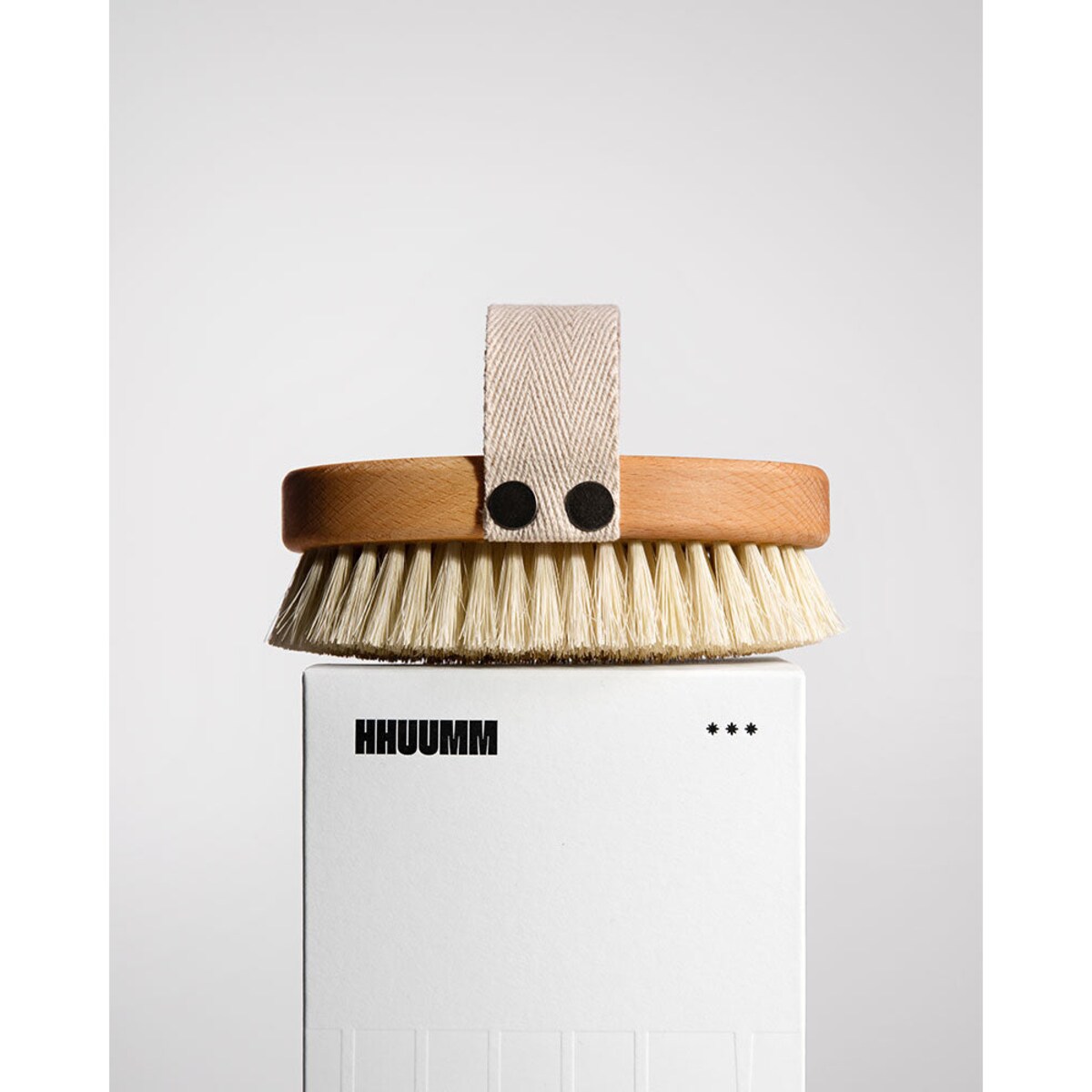 Szczotka do masażu ciała na sucho – włókno tampico, No.1P