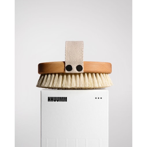 Szczotka do masażu ciała na sucho – włókno tampico, No.1P