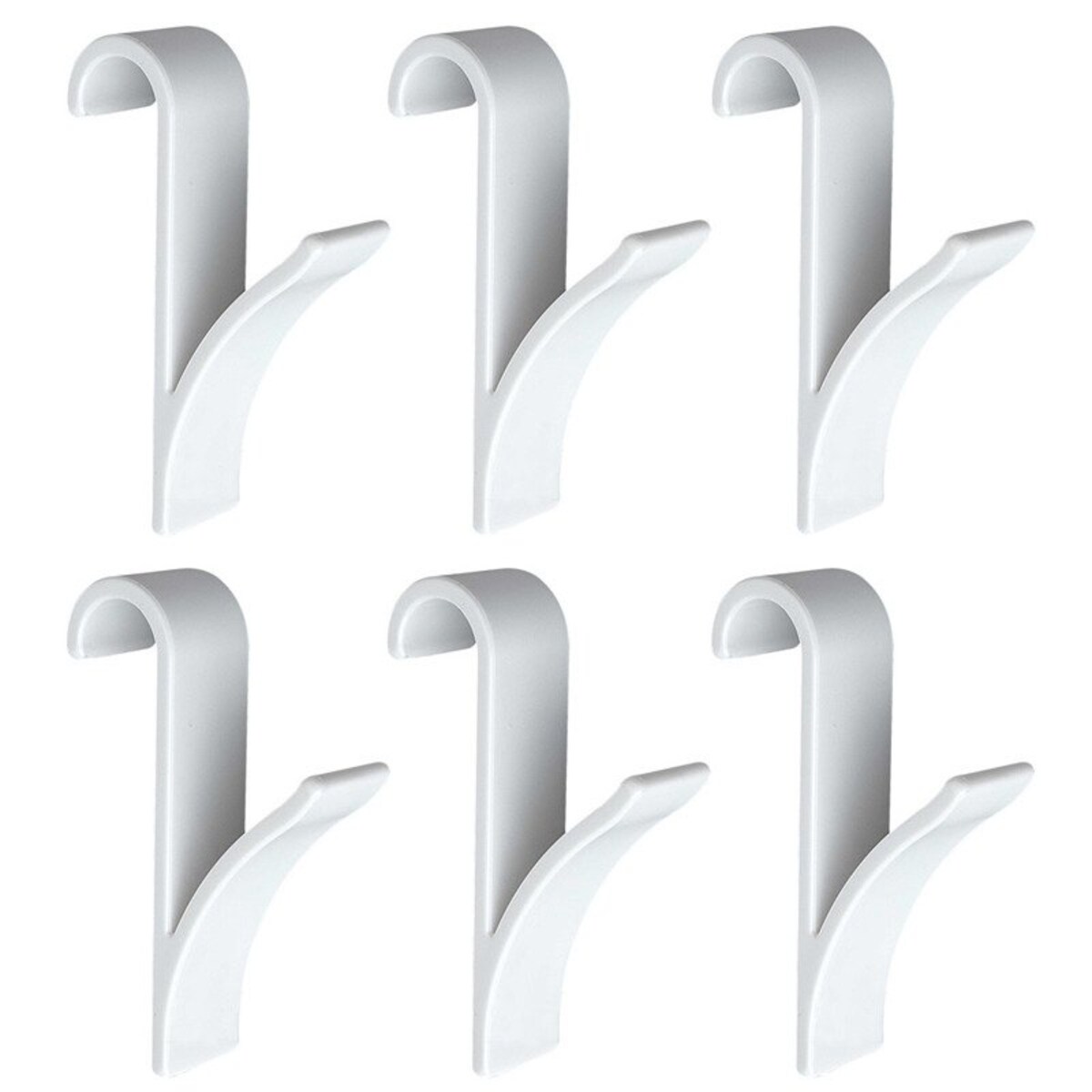 Haczyki, wieszaczki na grzejnik żeberkowy, 6 sztuk w komplecie, WENKO