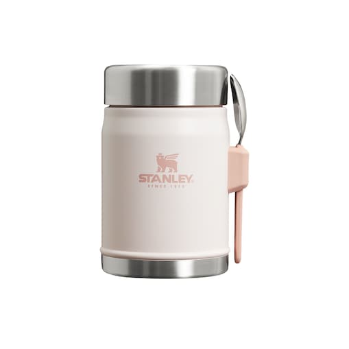 Stanley termos obiadowy ze sztućcem CLASSIC 0,4 l Rose Quartz