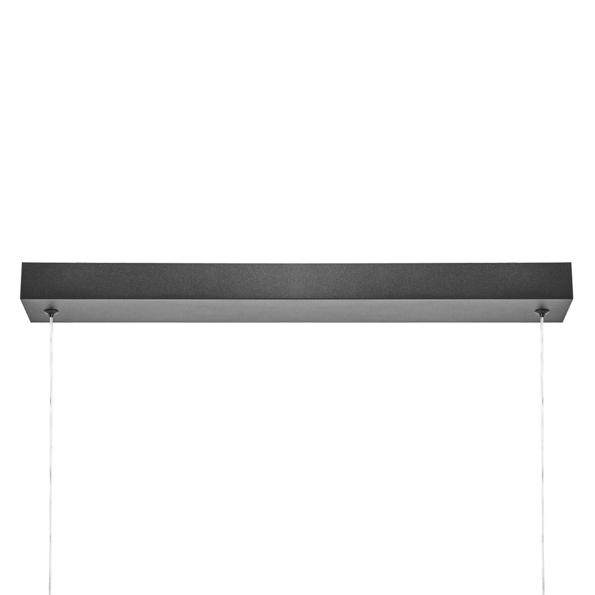 Lampa wisząca LED KHUTTI Z pilotem Ze ściemniaczem Metal Czarny