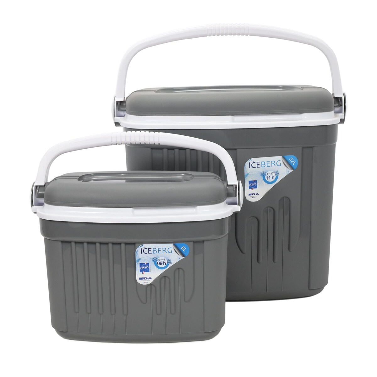 Zestaw lodówek turystycznych, 8 l i 32 l