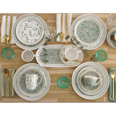 VILLA ITALIA Serwis obiadowy porcelanowy na 6 osób NORIKO mix