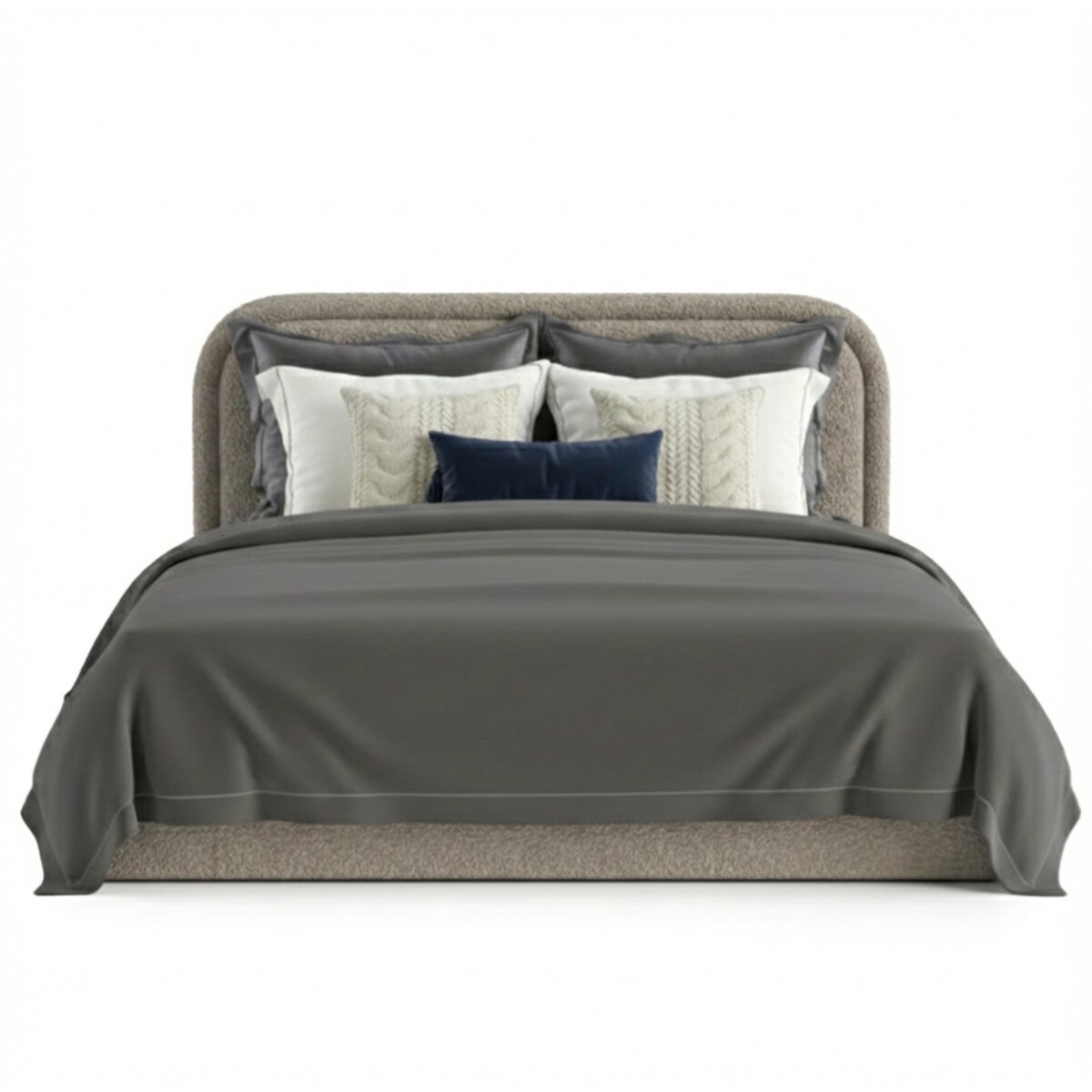 Łóżko Tapicerowane Majesty 160X200 Stelaż Pojemnik Na Pościel Abriamo 03