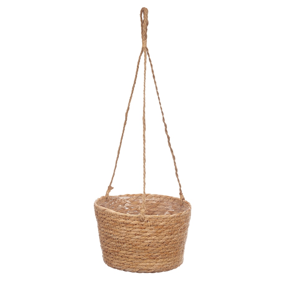 Doniczka wisząca z plecionki BONI, Ø 21 cm