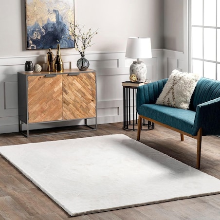 DYWAN RABBIT ECRU 160x230