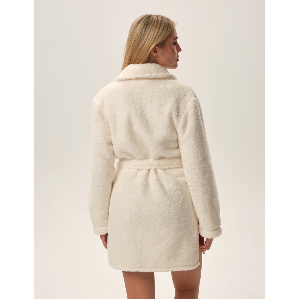 Szlafrok Fune 41953-01X Ecru Ecru, XXL