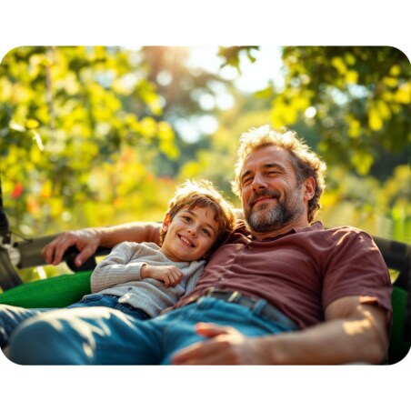 Huśtawka ogrodowa Neo-Sport Swingo bocianie gniazdo fotel wiszący 120 cm zielona