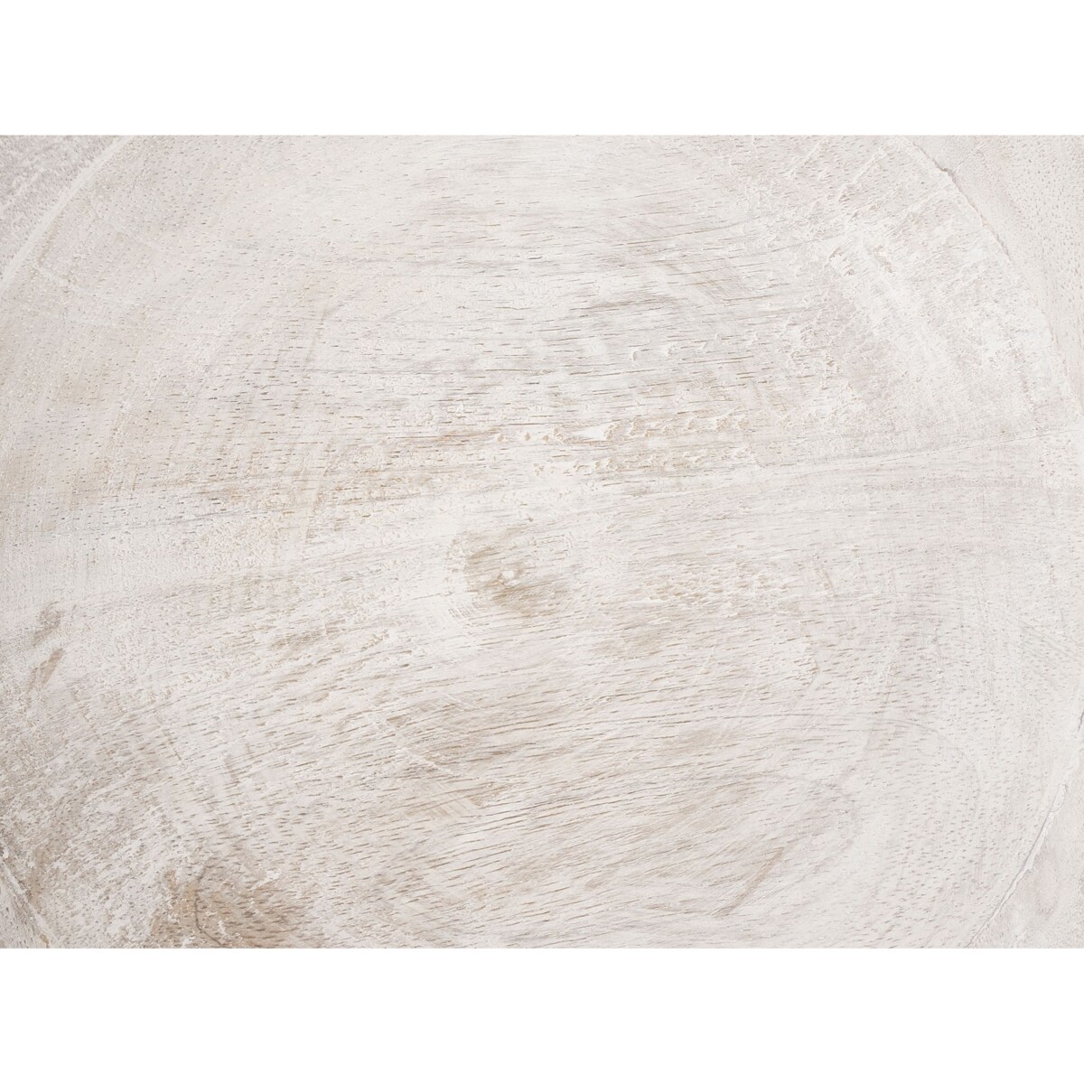 Zestaw 2 mis dekoracyjnych SIWA Drewno mango Jasnobrązowy