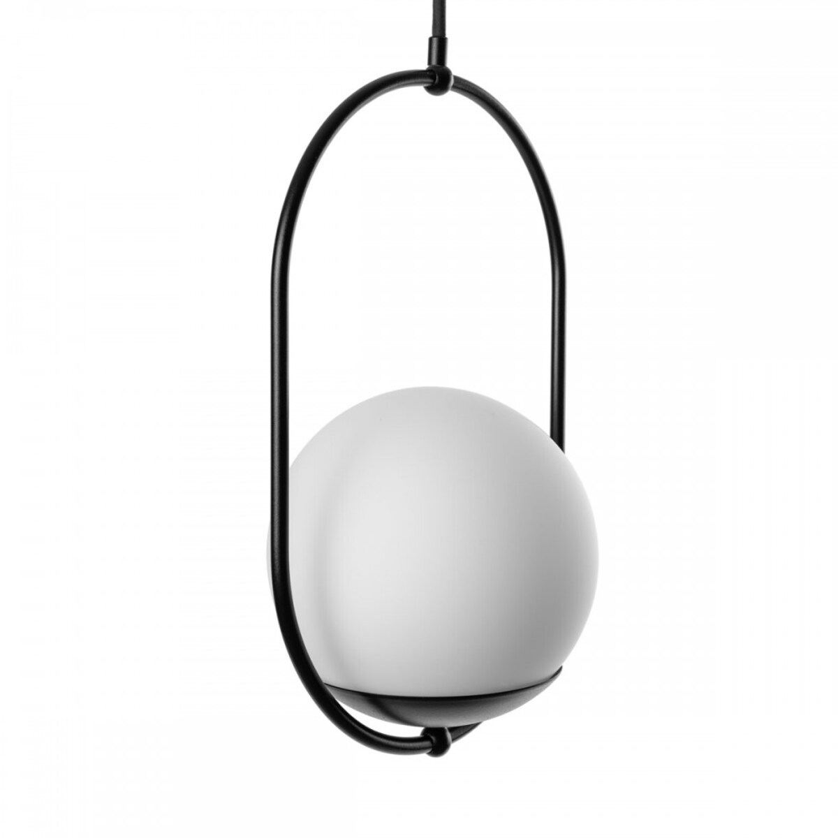 KOBAN B czarna sufitowa lampa wisząca