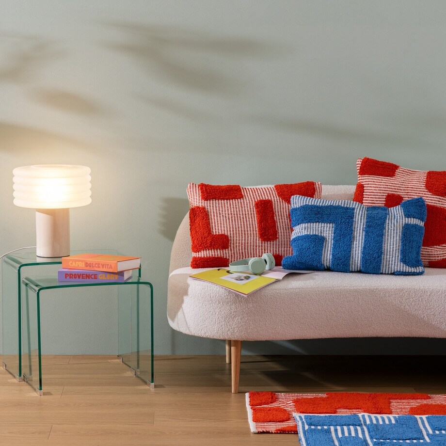 Lampa stołowa ceramiczna kremowa Asti 36 cm