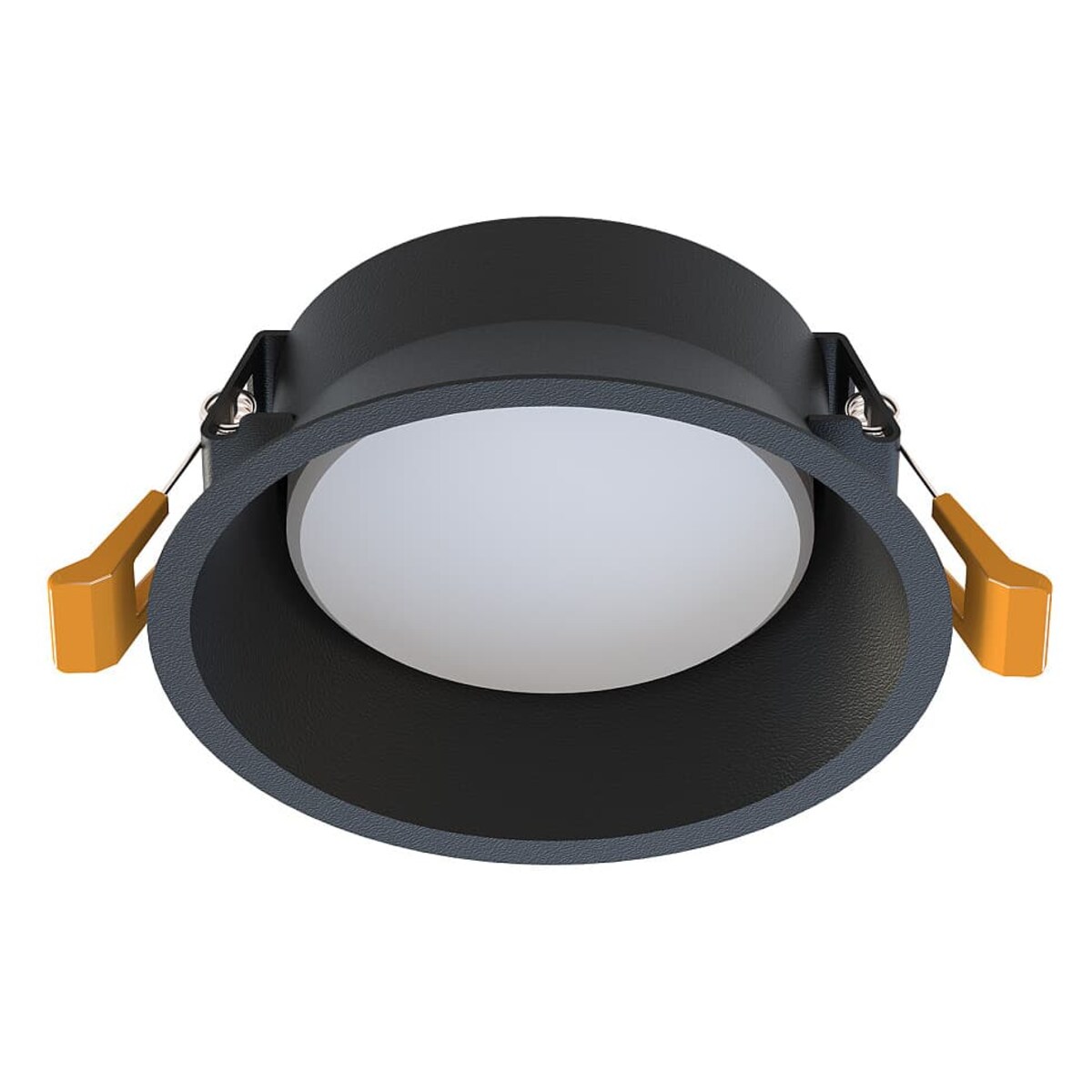 Okrągła lampa podtynkowa oczko Uno 10843 Nowodvorski kuchenna czarna