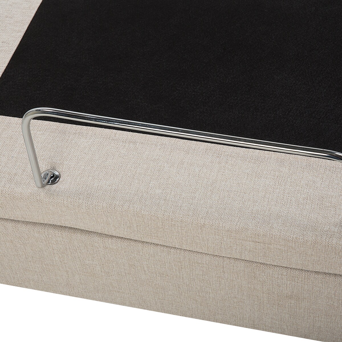 Łóżko regulowane DUKE 80 x 200 cm Beżowy