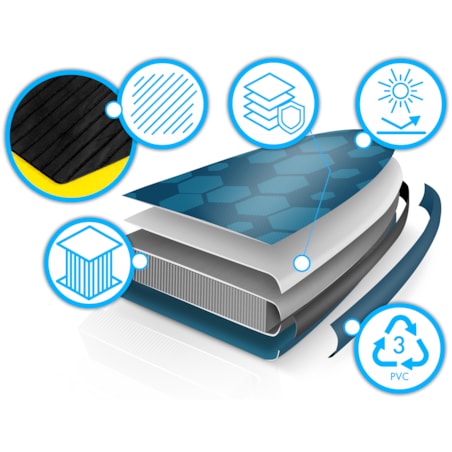 Deska SUP do pływania pompowana Paddle Aquasurf Neo-Sport 320cm ZESTAW