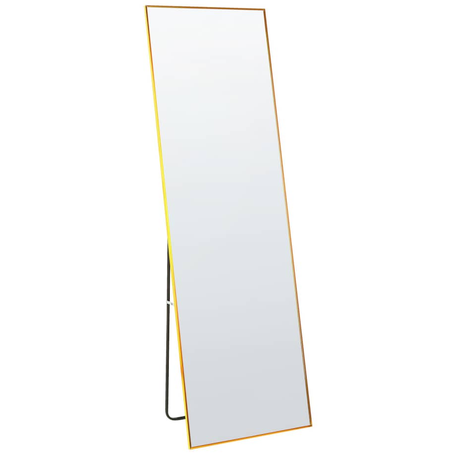 Lustro stojące złote BEAUVAIS