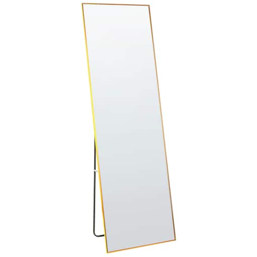 Lustro stojące złote BEAUVAIS