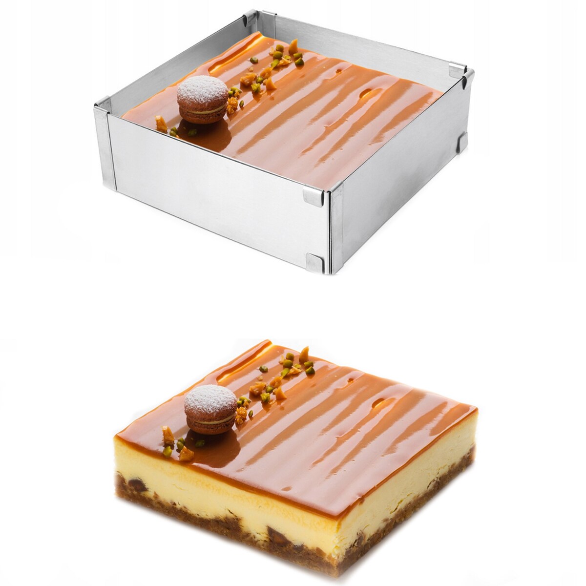 Forma Do Pieczenia Ciasta Rozsuwana 28X28X5 Cm