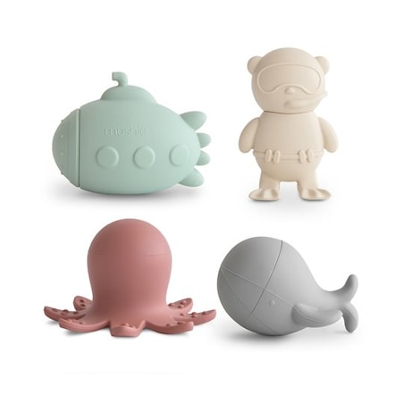 Mushie Zabawki do kąpieli Sealife